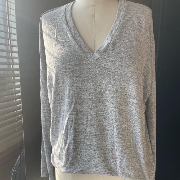 Wilfred Free grey V neck casual sweatshirt - Picture 1 of 4